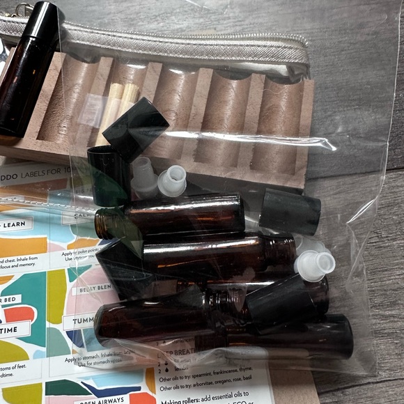 Healthy kid essential oil labels for 10ml rollers w/stand - Picture 4 of 4
